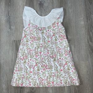 Bella Bliss sz 6 ruffled bow back dress EUC